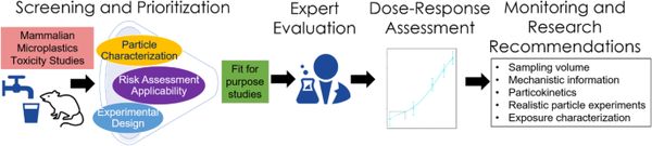 Graphical abstract — health-based framework for microplastics