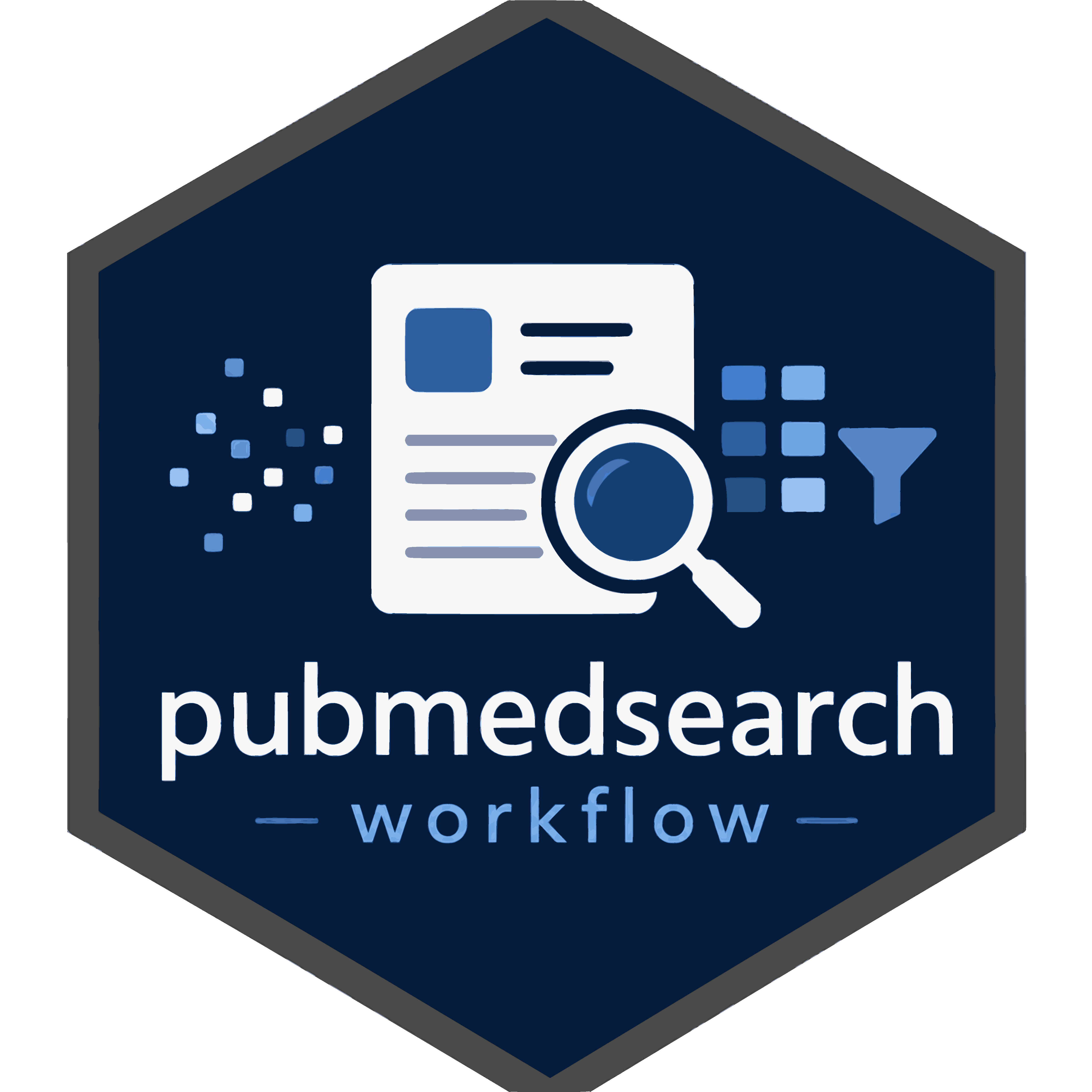PubMed Systematic Search Workflow logo
